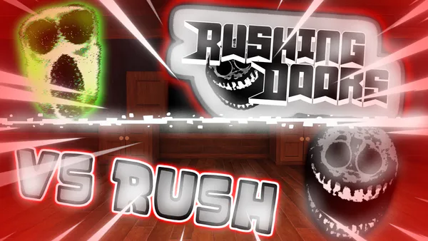 FNF Doors vs Rush (Roblox) - Play FNF Doors vs Rush (Roblox