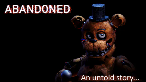 A abandoned deer animatronic based of fnaf