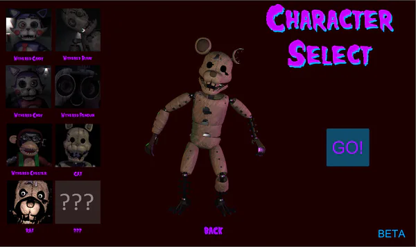 Five Nights at Candy's 2 Playable Animatronics REMASTERED by CL3NRc2 - Game  Jolt