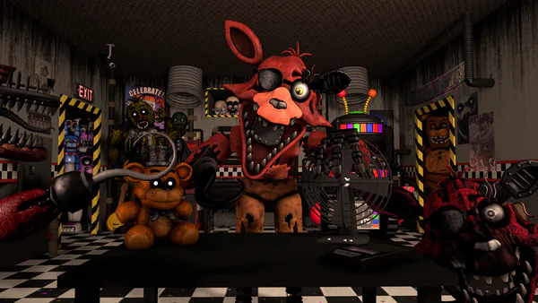 Team Sillinco on X: Withered Foxy introduced in our game Ultimate Custom  Night 2! #gamedev #FNAF  / X