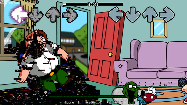 Pibby Darkness Takeover Vs Family Guy - Fnf Games
