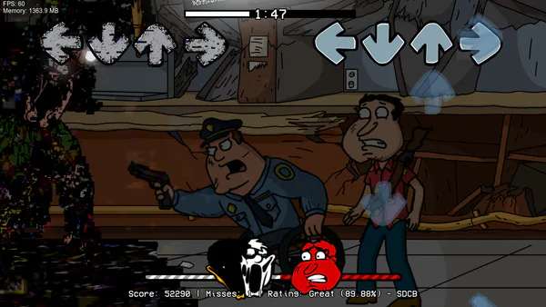 FNF: Darkness Takeover vs Pibby Family Guy Mod - Play Online