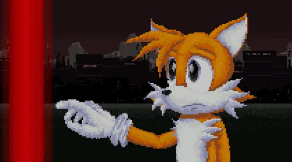 Sonic exe vs tails exe stronger than you 