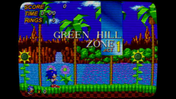 green hill in simple sonic worlds by chucknick - Game Jolt