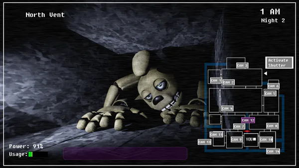 Five Nights at Freddy's: The First Location by GlitchedLizard - Game Jolt