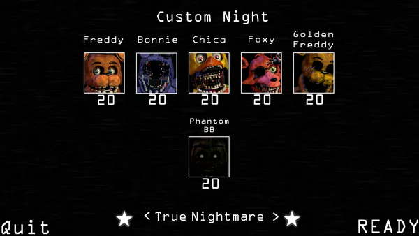 Five Nights At Freddys 4 Lite Vita - Vita Homebrew Games (Horror) - GameBrew