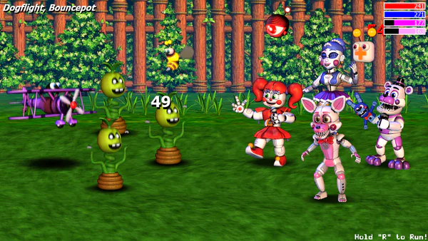 Fnaf World (rpg game from scout)