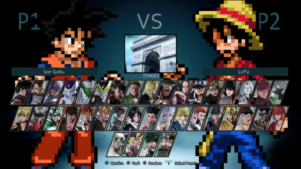 Jump Force Mugen by Mugen_Featherfall - Game Jolt