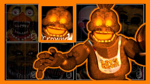 NIGHTMARE WITHERED CHICA in UCN (MODS) #FNaF by CrownedExpertz - Game Jolt