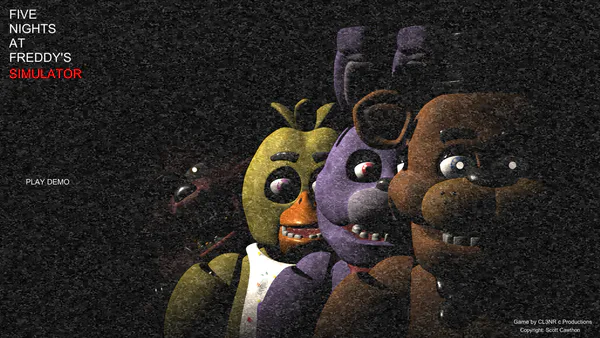 Five Nights at Freddy's 1 Playable Animatronics by CL3NRc2 - Game Jolt