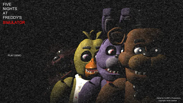 fnaf 1 animatronics