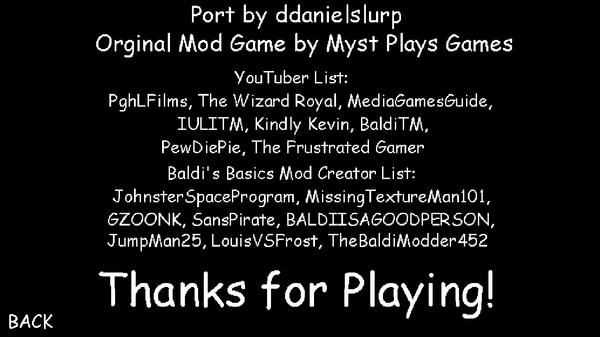 Play as Baldi Classic 1.4.3 Port [Baldi's Basics] [Mods]