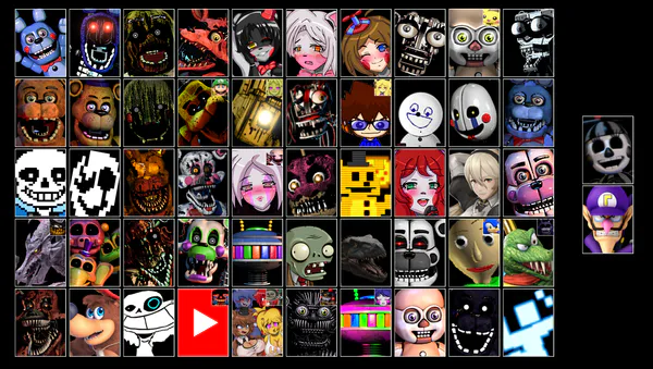 Five nights at Candy's Ultimate Custom Night (FNAF UCN MOD) by  3l-Porcionist4 - Game Jolt