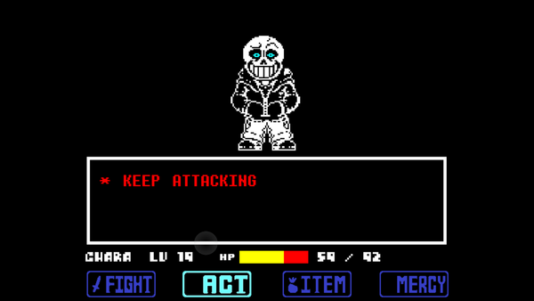 Sans -Boss fight