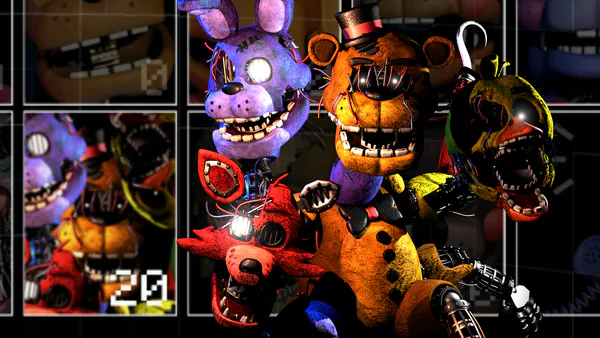 Withered Plus Chica In FNAF UCN! by Zelve.K - Game Jolt