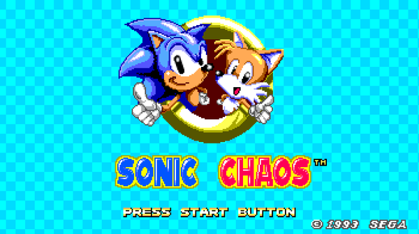 SONIC CHAOS (1993, Master System e Game Gear)