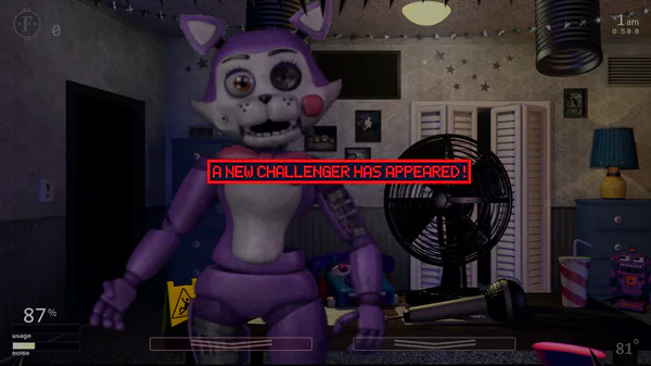 I was having fun with the FNaC series, and thought a UCN type game