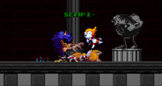 Sonic.exe The Disaster 2D Remake moments-Sonic.OMT has been added