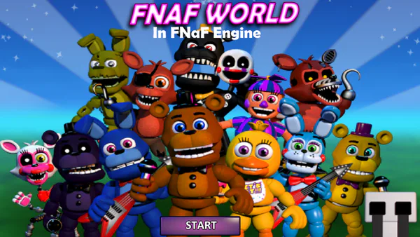 FNaF World by Gnomio