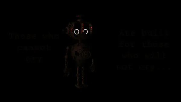 Five Nights at Freddy's 2 Foxy Jumpscare - 10 Min Loop (green screen) 