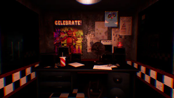 FNAF 1 Map - Free Online Design