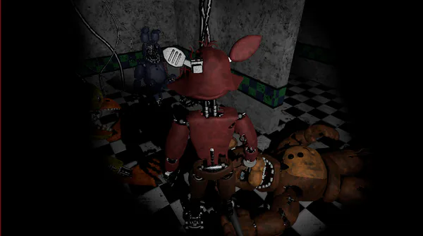 Animatrônica fnaf 2. - puzzle online