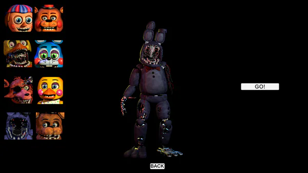 Five Nights at Freddy's 2: Playable Animatronics by CL3NRc2 - Game