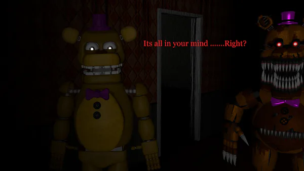 Nightmare Fredbear FNAF / Five Nights at Freddy's - B