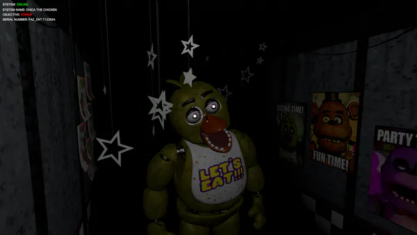 Five Nights at Freddy's 1 Animatronics hiatom by FrAnKK12 on