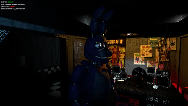 FNAF 1 Full HD Mod - All Animatronics / Extras (V1.2 Update), gameplay, Five  Nights at Freddy's 1 Full HD by Fryisen (V1.2)   Timestamps: 0:00 -  1987 0:06 - All Animatronics, By DarkTaurus