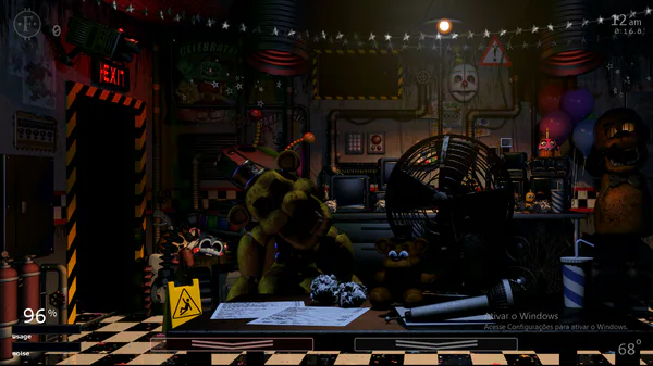 New Golden Freddy! Killer Golden Freddy in FNaF 1 (Mod) 