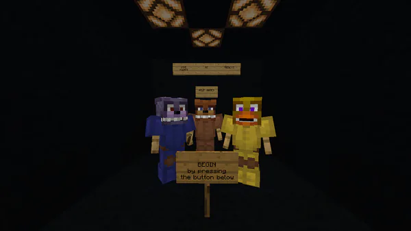 Five Nights at Freddys Help Wanted Map Review (Not for Download and sorry  or the long wait) Minecraft Map