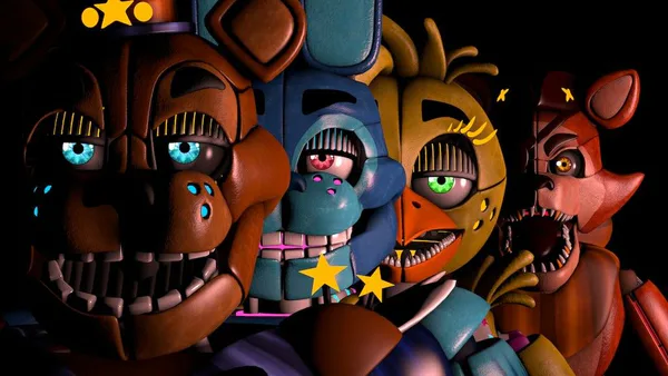 FNAF AR 🤖: OS MELHORES ANIMATRÔNICOS FEITOS PELA FANBASE DE FNAF 🐻 C