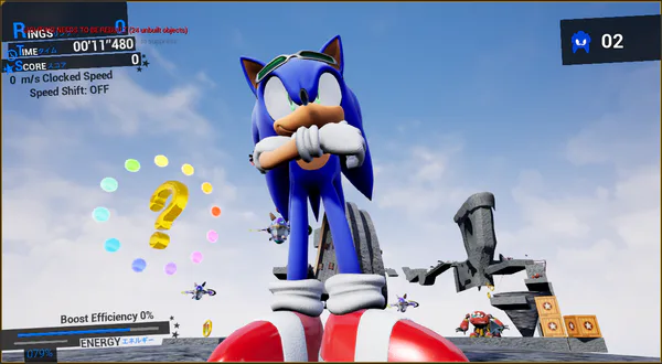 360° VR SONIC THE HEDGEHOG Gotta Go Fast! Infinity / Unreal Engine Fan  Games. 