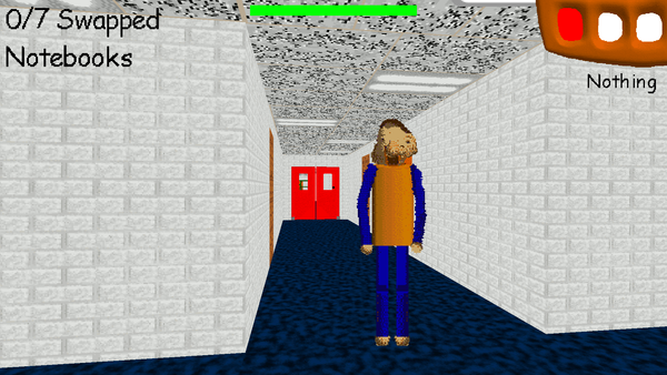 baldi swapped basics mod menu by Groovy Gamer