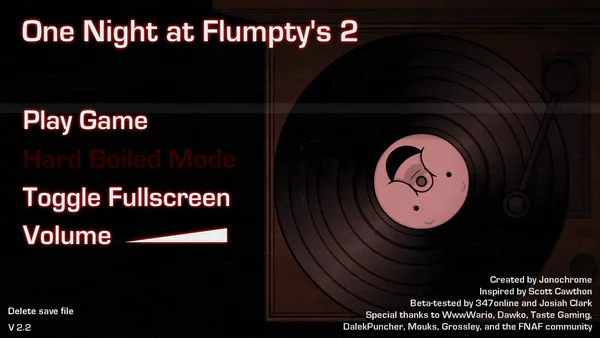 One Night at Flumpty's 2 - Now Available 