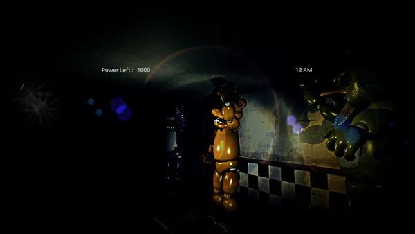 OVERNIGHT 2 : Free Roam Fnaf 2 3D Night 4 