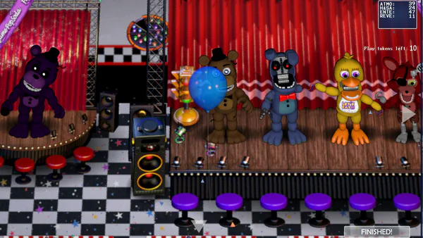 Freddy Fazbear's Pizzeria Simulator - Star Animatronics FNaF2 (Mod) by  NIXORY - Game Jolt