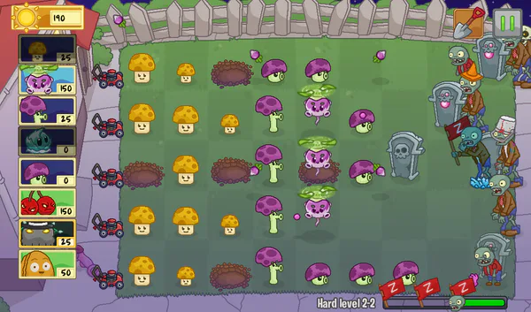 Plants vs Zombies Neighborhood Defense by CrisDevelop - Game Jolt