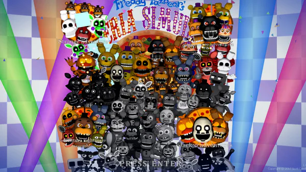 Freddy Fazbear's Pizzeria Simulator- Nightmare Glamrock Animatronics (Mod)  by NIXORY - Game Jolt