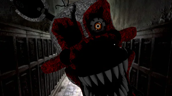 Withered Foxy Jumpscare by EverythingAnimations