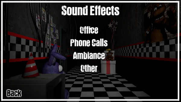 FIVE NIGHTS AT FREDDY'S SOUND EFFECTS SOUNDBOARD