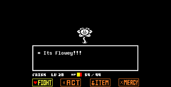 G8Crasher on Game Jolt: Flowey for #Undertale8