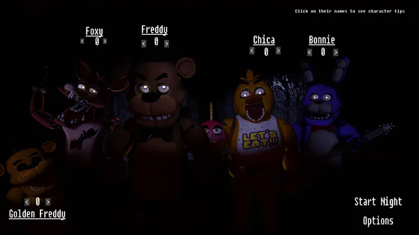 Five nights at freddy jogo 360