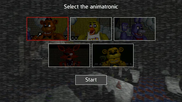 Five Nights at Freddy's Animatronic Simulator by MegaLazer1000 - Game Jolt