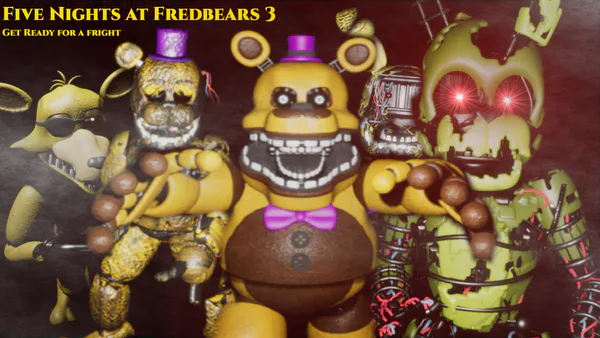 Five Nights At Fredbears 3 FREE ROAM REMASTER Free Download