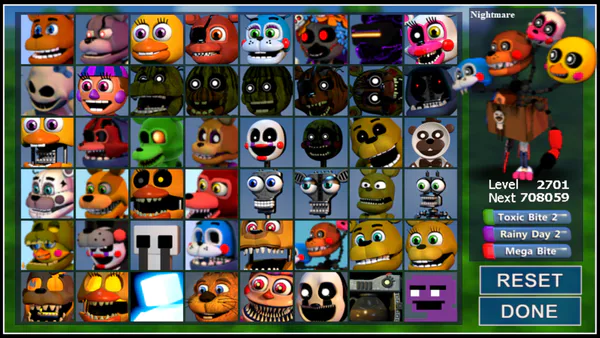 FNaF World in Ultimate Custom Night (Mod) by ZBonnieXD - Game Jolt