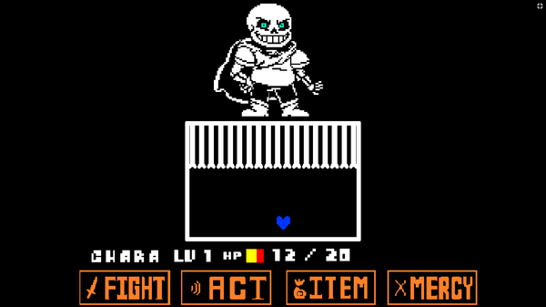 Other version underswap Sans battle! [undertale fangame] 