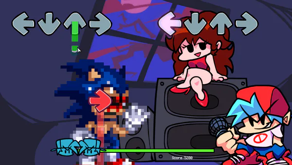 16 bit ver of sonic exe mod coming soon : r/FridayNightFunkin