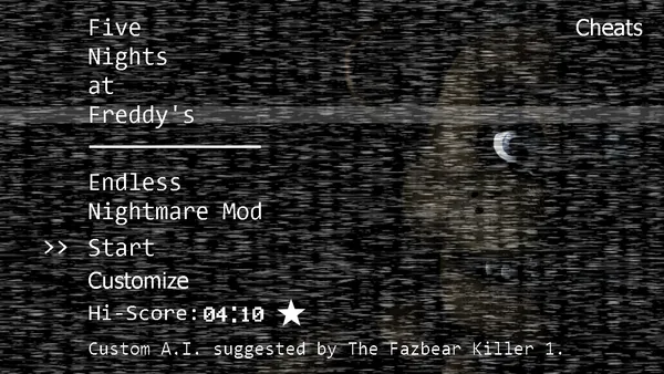 Five Nights at Freddy's Mod Menu v3.8.1